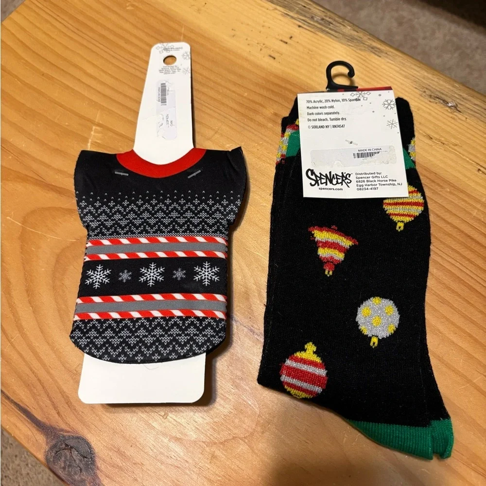 Set of 2 Christmas Stocking Or White Elephant Gift - Brand New with Tags